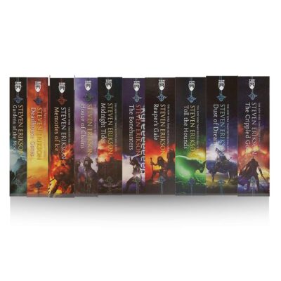 Malazan Book of the Fallen Vol 1-10 by Steven Erikson