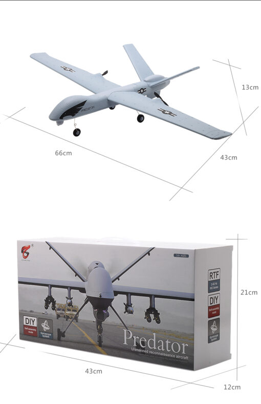RC Airplane Plane 20 Minutes Of Flying 2.4G 2CH - Foam Plane - Image 4